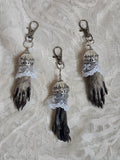 Mummified Raccoon Keychain